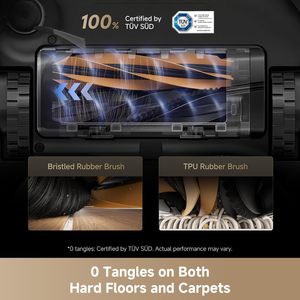 สำหรับหุ่นยนต์ดูดฝุ่นและถูพื้น Dreame L40S ULTRA แรงดูด 19,000Pa ระบบถ่ายขยะอัตโนมัติ ระบบทำความสะอาดตัวเอง พร้อมไม้ถูพื้นแบบยืดหดได้ และแปรงข้าง - Product Image 4