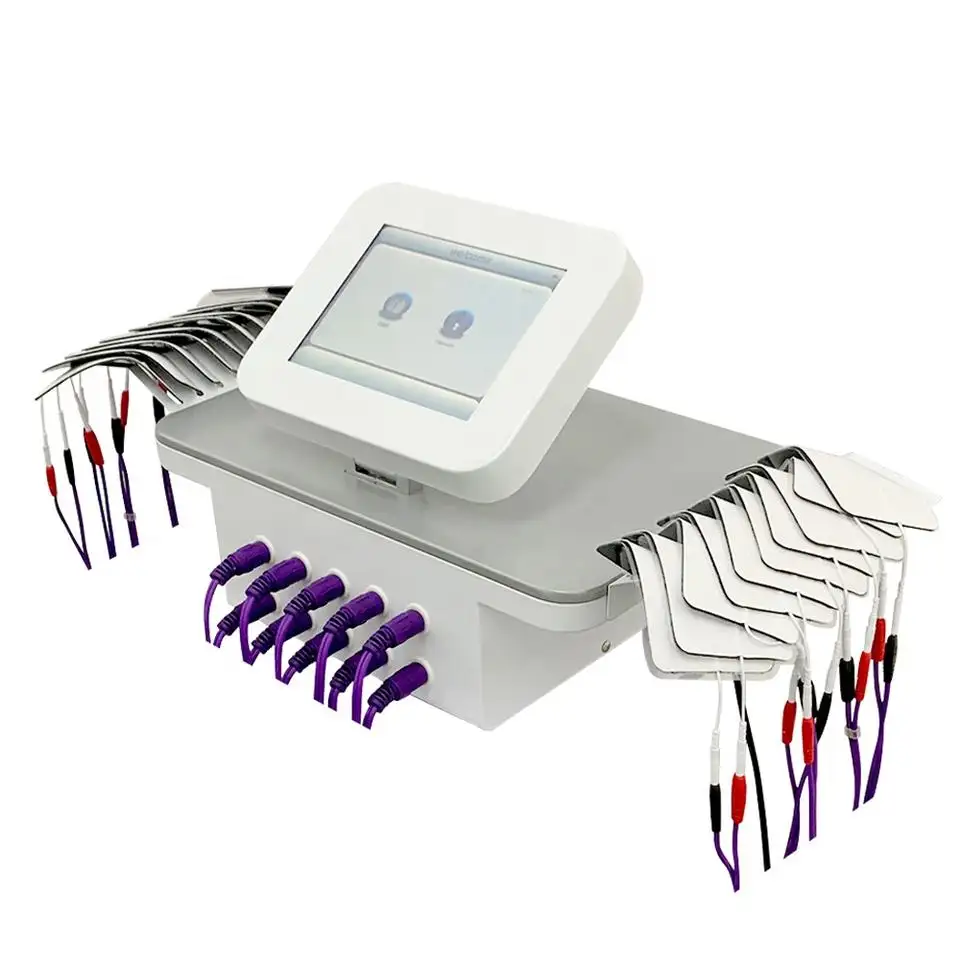 新着マイクロ電流パルス刺激装置理学療法ステッカーパッドマシン