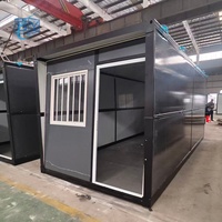 Serre Modulaire Préfabriquée Pliable à Montage Rapide 20ft 40ft pour Camping, Bureau à Domicile, Maison Pliable