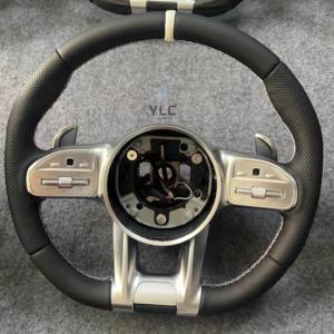 Volante YLC de Fibra de Carbono para <span class=keywords><strong>Mercedes</strong></span> Benz AMG W205 W222 W204 C63 W212 W218 W207 W172 G500 G55 G63 S500 S320 - Product Image 2