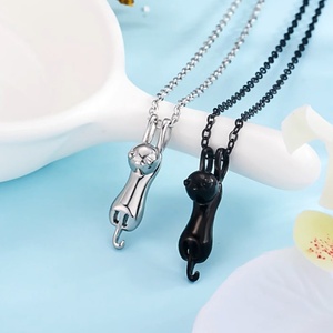 Kalung Guci untuk Abu Hewan Peliharaan, Liontin Kalung Guci Baja Anti Karat untuk Anak Anjing, Kenang-kenangan Peringatan Hewan Peliharaan - Product Image 4
