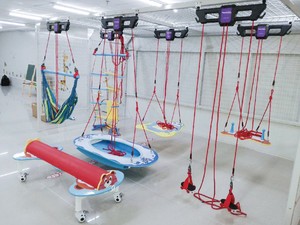 Sistema de Terapia de Suspensión para <span class=keywords><strong>Fisioterapia</strong></span> Pediátrica, Equipo de Entrenamiento de Ejercicios con Eslinga para Niños - Product Image 2