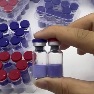 Peptides GHK-CU de haute pureté, poudre bleue de cuivre lyophilisée, matières premières cosmétiques, flacons GHK-CU 50 mg - Product Image 2