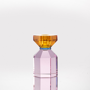 Ensemble de formes géométriques en cristal K9 pour décoration de mariage, porte-<span class=keywords><strong>bougie</strong></span> conique de luxe - Product Image 1