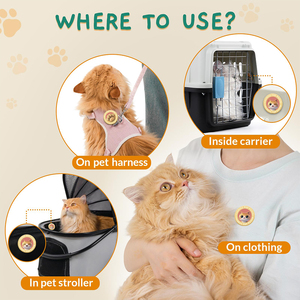 Patchs apaisants personnalisés avec logo, 12 autocollants aux phéromones pour chats, soulagement de l'anxiété et gestion du stress félin - Product Image 3