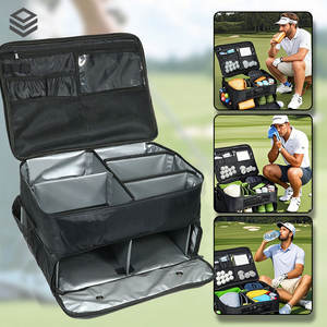 Organisateur de coffre de golf tactique à 2 couches casier de <span class=keywords><strong>voiture</strong></span> pliable avec compartiment à chaussures ventilé (convient à 2 paires) mallette de rangement de voyage - Product Image 6