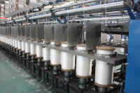 Machine à torsion les fils torsadés, rotative, en fibre de coton, t8, haute vitesse, g