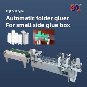 Folder Gluer Machine Automatic Folder Gluing Machine for Side <b>Glue</b> Straight Line Box Bottom Lock 4/6 Corner Box Cardboard Box - Product Image 2