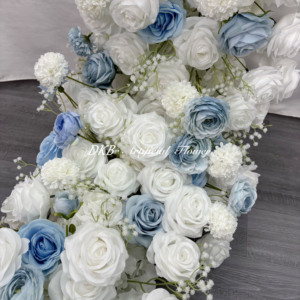 Wholesale High Quality Handmade Silk Rose Artificial Wedding Mother's Day Aisle Runner Modern Factory Wholesale Price Floral - Product Image 3