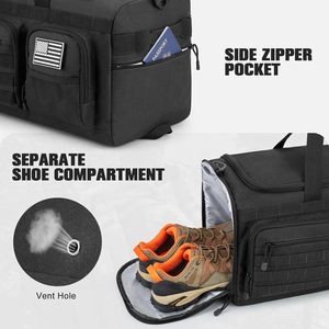 <span class=keywords><strong>Sac</strong></span> de sport pliable imperméable avec compartiment à chaussures, léger, pour hommes et femmes - Product Image 5