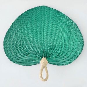Handmade Natural Bamboo Handheld Fans Eco-Friendly 33cm Palm <b>Leaf</b> <b>Paper</b> for New Year Occasions Parties Painting Favor Gifts - Product Image 4