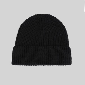 Waffle <span class=keywords><strong>Beanie</strong></span> cổ điển gấp <span class=keywords><strong>Beanie</strong></span> ấm áp và co giãn gân hat len mềm pha trộn đan <span class=keywords><strong>Beanie</strong></span> unisex lạnh thời tiết hat OEM/ODM - Product Image 2