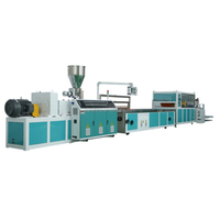 Chaîne de production d'extrusion de profil de fenêtre et de porte de PVC UPVC