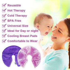 Paket menyusui pengurang nyeri dan paket terapi payudara panas dingin untuk ibu menyusui paket es gel untuk payudara - Product Image 3