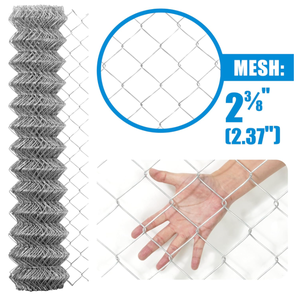 Kẽm tráng Hàn lỗ vuông Chuỗi liên kết lưới cuộn dây thép carbon thấp với uốn cho xây dựng và đường cao tốc hàng rào - Product Image 2