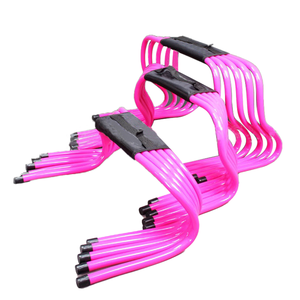 Vallas de Agilidad Ajustables en Altura, Duraderas, de ABS, para Entrenamiento de Velocidad en Fútbol, <span class=keywords><strong>Fugar</strong></span> FS8001 con Logotipo Personalizado - Product Image 4