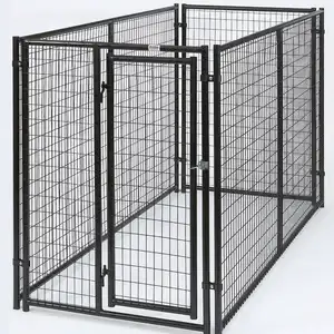 Vendita calda di fabbrica a buon mercato di alta qualità prezzo all'aperto grande portatile galvanizzato Heavy-duty gabbie per animali domestici cuccia per cani