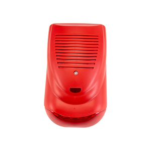 Toptan SuperSiren Flaşlı Siren <span class=keywords><strong>Alarm</strong></span> Sistemi SS-104 DC9-18V Frekans/Dakika 128dB Yüksek Sesli Kablolu Yangın <span class=keywords><strong>Alarm</strong></span>ı ABS Malzeme - Product Image 5