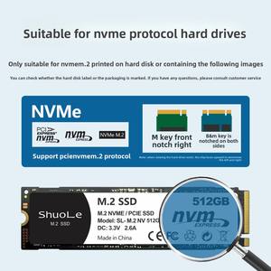 Universal NVME Protocol M.2 SSD Enclosure PCIE PC Mac Plastik USB <span class=keywords><strong>3.2</strong></span> SL-TP26-P-Protective 1.8" - Product Image 2