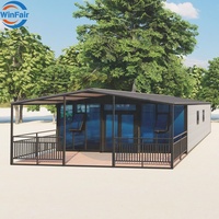 WinFair Japon Prix Qualité Préfabriqué Pliant Mobile Modulaire Petit Conteneur Extensible Maison De Luxe 40Ft Avec Salle De Bains
