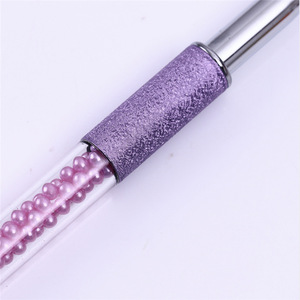 Kit de Pinceaux à Ongles en Gel avec Manche Acrylique, Formes Plates, Rondes, Ombrées, pour Sculpture, Éventail, Liner et Dessin, avec Couvercle, pour Salon de Manucure - Product Image 4