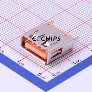 916-252A1112Y10210 <b>USB</b> <b>Connector</b> Through hole Component (THT) <b>Connector</b> Type-A <b>USB</b> 2.0 Female Through Hole - Product Image 1