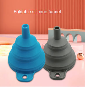 กรวยซิลิโคนพับได้อุปกรณ์ทำอาหารอุปกรณ์ทำอาหาร - Product Image 6