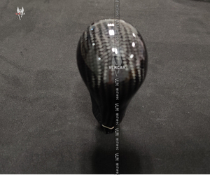 Pomello del cambio in fibra di carbonio lucido personalizzato privato per Infiniti G37 G25 G35/disponibile per tutti i modelli di auto - Product Image 5