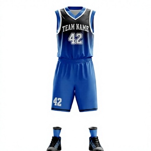Custom Basketball Jersey Manufacturer Premium Basketball Uniform Set Quick Dry Breathable Team Sportswear Factory - Product Image 1