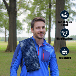Toalla de Viaje y Camping de Microfibra Tejida, de Secado Rápido, Alta Resistencia del Color, Suave, para Ciclismo y Deportes - Product Image 4