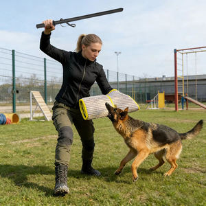 Bâton d'entraînement flexible professionnel pour chiens, bâton et <span class=keywords><strong>fouet</strong></span> pour l'entraînement des chiens <span class=keywords><strong>de</strong></span> grande et moyenne taille, équipement d'entraînement pour chiens - Product Image 5