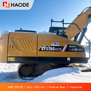Excavatrice SANY SY215C d'occasion 2022 |   Seulement 2700 heures de fonctionnement peu nombreuses |   Porsche Design Digger haut de gamme - Product Image 2
