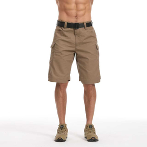 SFB IX7 ESDY Men Outdoor Camouflage Tactical Pants Elastic Multi-Bag Quick-Drying Waterproof Training Five-Point Shorts <b>Hiking</b> - Product Image 2