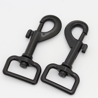 Mousqueton pivotant de 20mm en alliage de zinc de haute qualité déclencheur fort de sécurité pour collier de chien