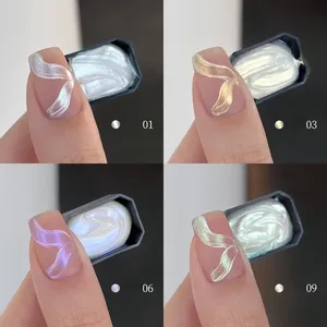Nuevo Gel de Uñas Sólido Popular de 9 Colores, Gel de Textura Gradual Dream, Gel de Terapia de Luz UV y LED, DIY de Uñas, Arte de Uñas - Product Image 5