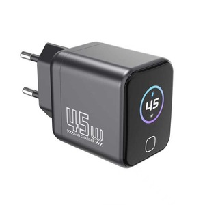 ที่ชาร์จอเนกประสงค์น้ำหนักเบา 45W GaN พร้อมหน้าจอ AI TFT แสดงผลอัจฉริยะ สำหรับ iPhone 17 Pro Max ชาร์จเร็ว - Product Image 6