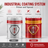 Peinture acrylique polyuréthane pour structure en acier, anticorrosion, couche de finition résistante aux intempéries pour bâtiments en acier extérieurs