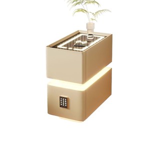 Ofertas Especiales: <span class=keywords><strong>Mesita</strong></span> <span class=keywords><strong>de</strong></span> <span class=keywords><strong>Noche</strong></span> Moderna, Sencilla y <span class=keywords><strong>de</strong></span> Alta Gama, Diseño Flotante, Madera Sólida, Estrecha, para Dormitorio, Sin Instalación - Product Image 6