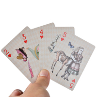 OEM Custom Playing Cards with Logo - CMYK Printing Eco-Friendly Coated Paper for Poker, Board Games & Promotions