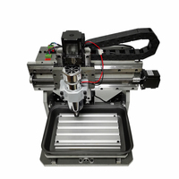 Mini Machine CNC DIY 3020 PVC de Gravure et Fraisage 5 Axes pour Perçage de Circuits Imprimés, Découpe de Bois, Routeur Aluminium 4 Axes 500W Port USB