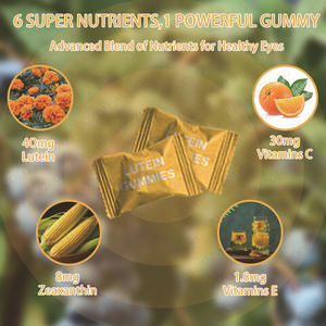 ลูทีน กัมมี่ วิตามินเสริมบำรุงสายตา ผสมแร่ธาตุ 20 มก. ลูทีน 4 มก. ซีแซนธีน 60 เม็ด - Product Image 3