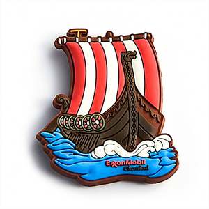 Aimants de réfrigérateur en caoutchouc PVC colorés, design personnalisé, aimants pour bébés, tout-petits et enfants - Product Image 1