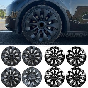 Cache-moyeu de roue de 20 pouces pour Tesla Model Y 2019-2023, pièce de modification pour kit carrosserie et pneu automobile - Product Image 1