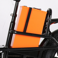 Vélo cargo électrique OEM 16 pouces 60V 30Ah/40Ah avec batterie au lithium sans balais 1000W/1200W pour livraison de repas