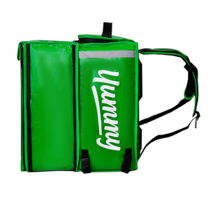 Mochila Térmica para Entrega de Comida, Impermeable, de Lona 500D, Color Verde, para Mujer - Product Image 3