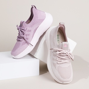 Tênis Femininos Slip-On para Corrida, Respirável, Leve, Confortável, Fashion, Antiderrapante com Superior e Forro em Malha - Product Image 3