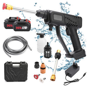 Pistola <span class=keywords><strong>de</strong></span> Lavado Portátil Inalámbrica Mini <span class=keywords><strong>de</strong></span> 96 Voltios, Lavadora <span class=keywords><strong>de</strong></span> Autos <span class=keywords><strong>de</strong></span> Alta Presión con Dos Baterías, Precio Más Bajo al por Mayor - Product Image 2