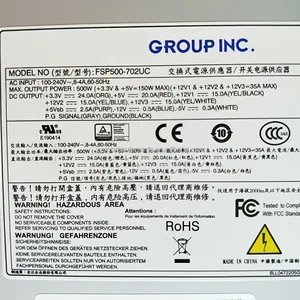 อุปกรณ์จ่ายไฟคอมพิวเตอร์ PSU สำหรับ DSP 2U <span class=keywords><strong>500W</strong></span> สวิตช์ FSP500-702UC FSP500-702UH ของแท้ใหม่ - Product Image 4