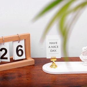 Porta Tarjetas de Mesa, Porta Tarjetas de Acero Dorado <span class=keywords><strong>para</strong></span> Fotos, Letreros de Comida, Notas, <span class=keywords><strong>Bodas</strong></span>, Restaurantes, Cumpleaños - Product Image 4