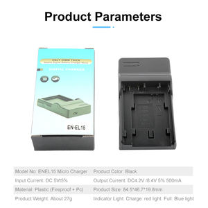 MH-25 EN-EL15 batterie ENEL15 <span class=keywords><strong>chargeur</strong></span> USB pour appareil photo <span class=keywords><strong>Nikon</strong></span> D7200 <span class=keywords><strong>D7100</strong></span> D7000 D610 D600 - Product Image 6